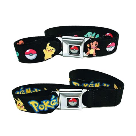 Original Pokemon Buckle Down Adjustable Belt From USA On Carousell