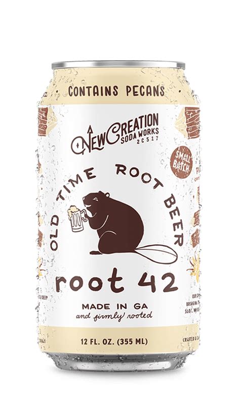 Root 42 Old Time Root Beer Soda New Creation Soda Works