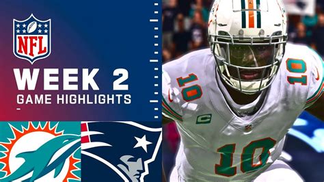 Dolphins Vs Patriots Week 2 Madden 23 Simulation Highlights Madden