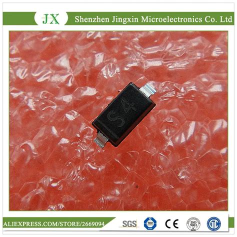 1000PCS IN5819W 1N5819W Marking S4 B5819W SOD 123 surface mount ...