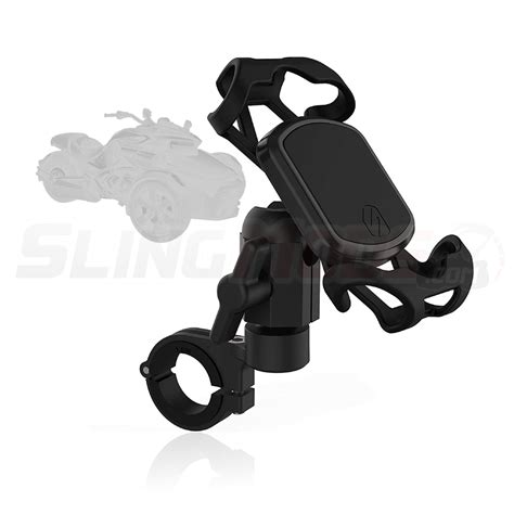 Can Am Spyder F3 Rt Handlebar Mount Smart Phone Holder By Scosche