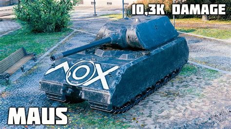 Maus Wot Kills K Damage Youtube