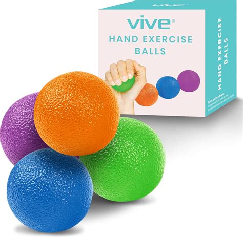 Vive Squeeze Balls For Hand Therapy Exercise Arthritis Grip