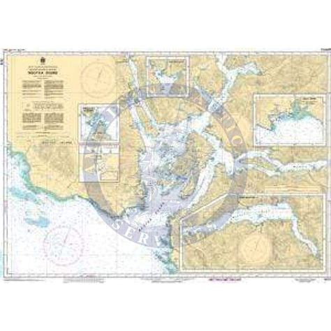 Chs Nautical Chart 3675 Nootka Sound