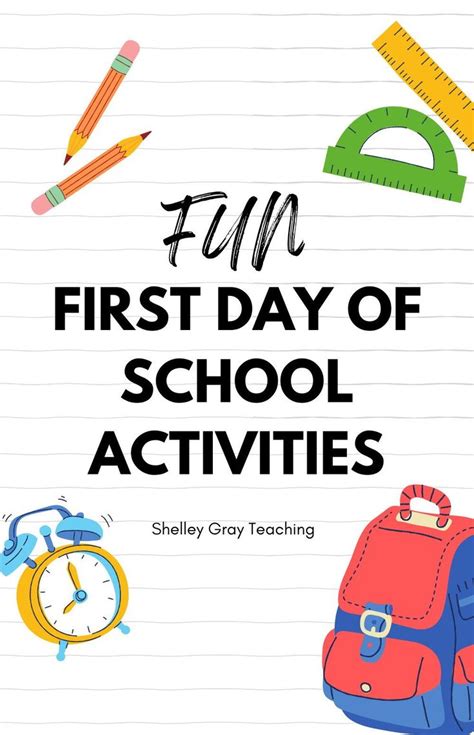 8 Fun First Day Of School Activities To Try With Your Students In 2022