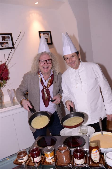 Photo Exclusif Pierre Jean Chalençon et le chef Christophe Leroy