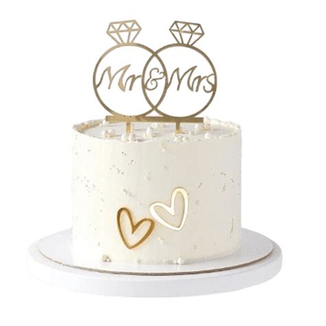 Mr & Mrs Engagement cake - Cake N Take