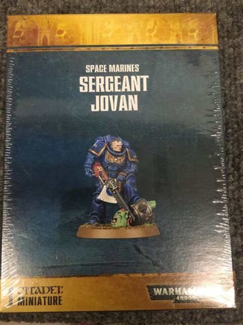 Games Workshop Birthday Space Marine Primaris Sergeant Jovan 40k