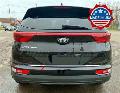 Fit 2017 2021 Kia Sportage Rear Trunk Lid Bumper Door Trim Cover Accent Ebay