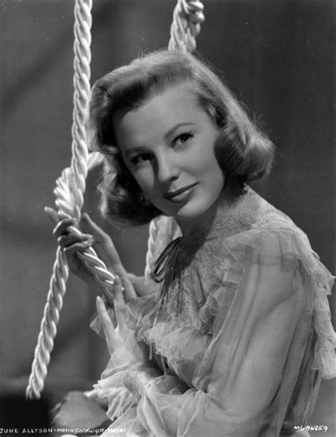 June Allyson 1940s June Allyson Classic Movie Stars Vintage