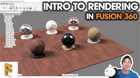 Intro To PHOTOREALISTIC RENDERING In Fusion 360 Beginners Start Here