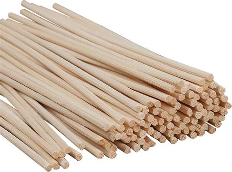 عيدان خشب اسود لعلب المعطرات عريض 12حبة Diffuser Chopsticks Black