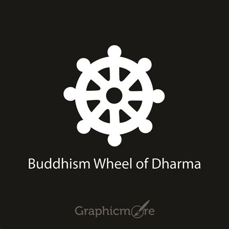 Dharma Wheel Vector At Vectorified Collection Of Dharma Wheel