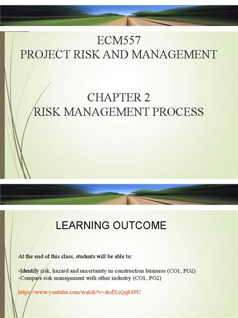 Chapter 2 Risk Management Process Pdf Risk Risk Management