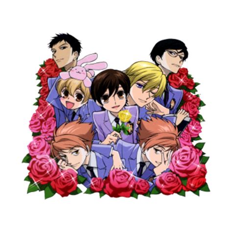 Roses From The Host Club Ouran T Shirt Teepublic