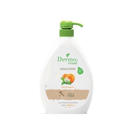 Dermomed Crema Di Sapone Fiori D Arancio 600 Ml