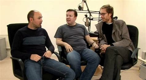 Ricky Gervais Stephen Merchant And Karl Pilkington Moaning And The