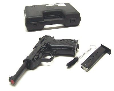 Pistola Bruni A Salve P38 Nera Calibro 8 Mm Top Firing Armi Store