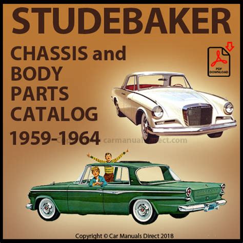 STUDEBAKER 1959-1964 Spare Parts Catalog | carmanualsdirect – Car ...