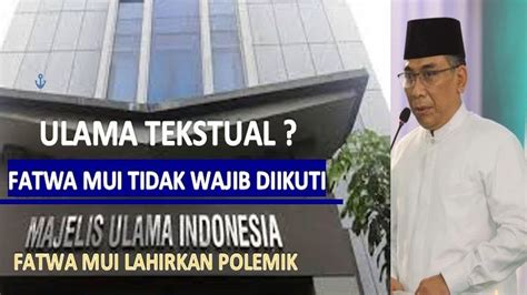 KH Yahya Chalil Staquf Gus Yahya Sikapi Fatwa MUI Tentang Salam