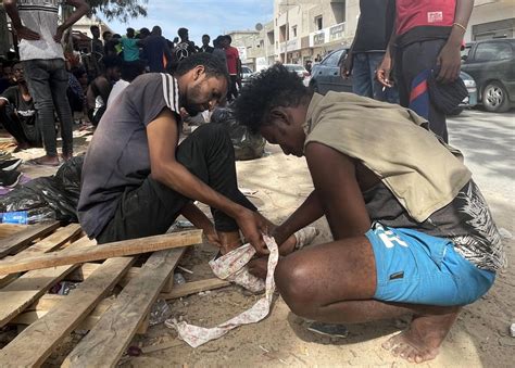 Msf Treats Migrants After Mass Arrest In Libyan Capital Infomigrants