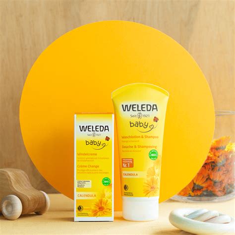 Weleda Calendula Waschlotion Shampoo Haar Shop Ch