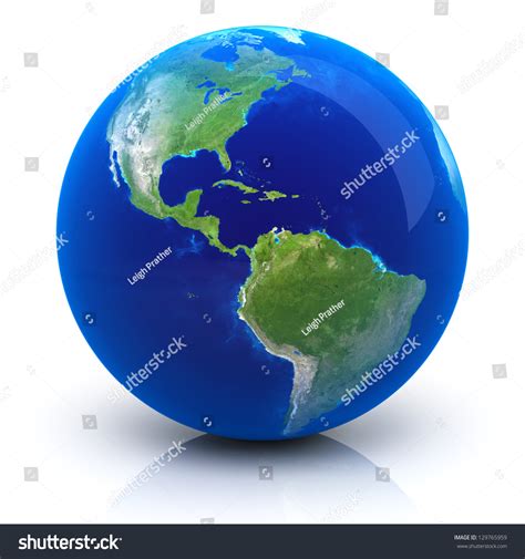 Planet Earth Earth Map Provided By Stock Illustration 129765959