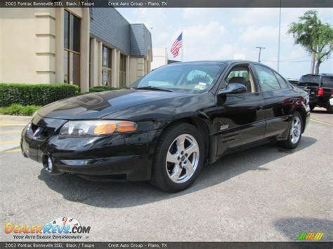 2003 Pontiac Bonneville Ssei Black Taupe Photo 3