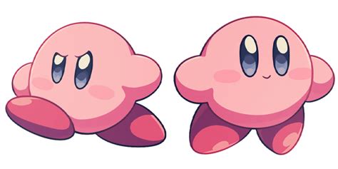 Angry And Happy Kirby Cursor Sweezy Custom Cursors