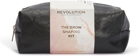 Makeup Revolution Brow Shaping Kit With Bag Gift Set Make Up Cadeau