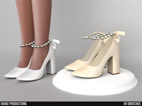 Shakeproductions 992 High Heels Sims 4 Cc Women Shoes In 2024