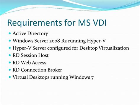 PPT - Microsoft VDI PowerPoint Presentation, free download - ID:6728797