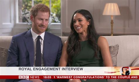 Meghan Markle And Prince Harry Engagement Interview Couples Body