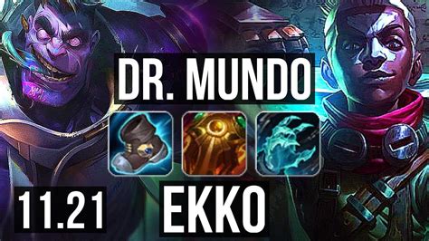 Mundo Vs Ekko Jng Defeat M Mastery Games Dominating