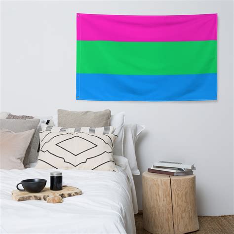 Polysexual Pride Flag Lgbtq Flagmerch