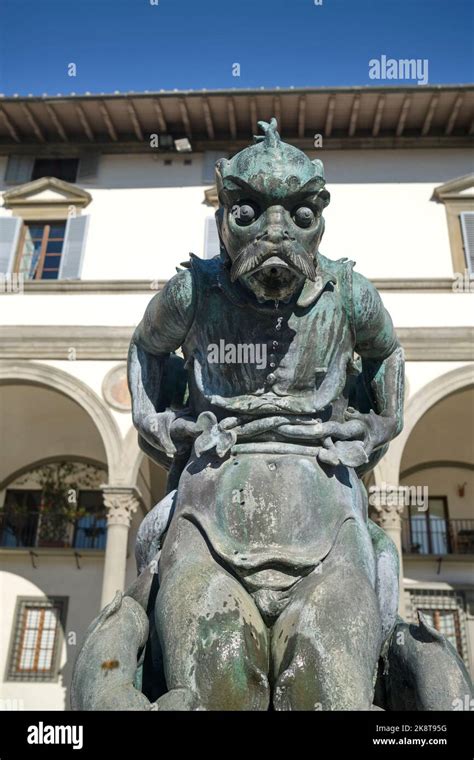 Bronze Sea Monsters Von Pietro Tacca Auf Der Fontani Dei Mostri Marini