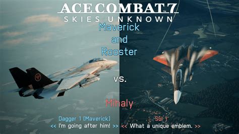 Ace Combat 7 Skies Unknown Maverick And Rooster Vs Mihaly TGM F