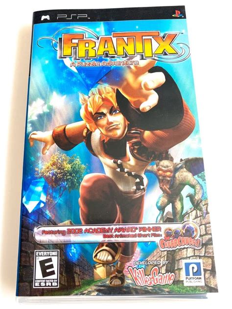 Frantic A Puzzle Adventure Sony Psp Game Mercari Little Games Psp