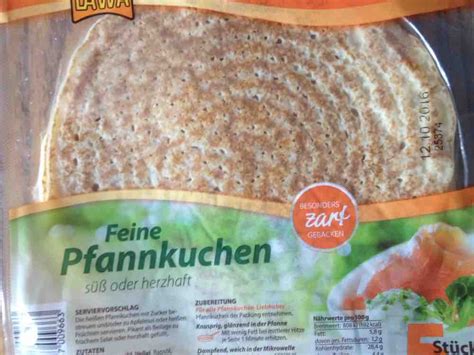 Lawa Feine Pfannkuchen Kalorien Neue Produkte Fddb