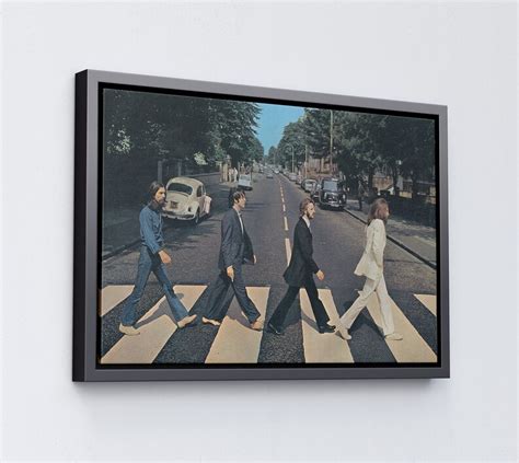 The Beatles Abbey Road Canvas The Beatles Abbey Road Wall Decor The