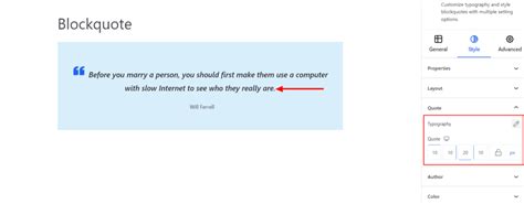 blockquote gutenberg blocks  blockart