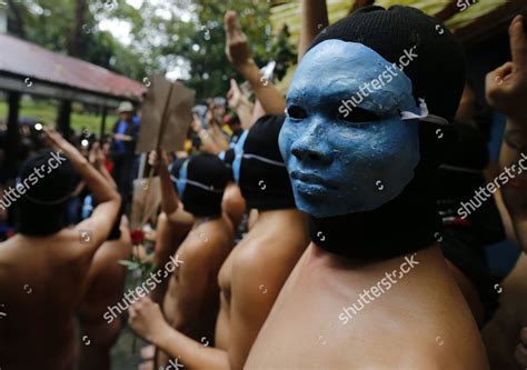 Naked Filipino Members Alpha Phi Omega Editorial Stock Photo Stock Image Shutterstock