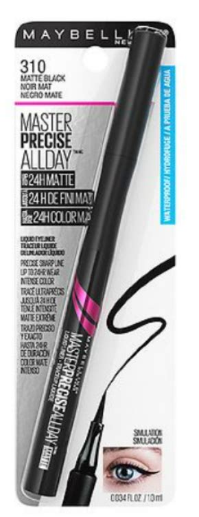 Maybelline Eye Studio Master Precise All Day Liquid Eyeliner Makeup