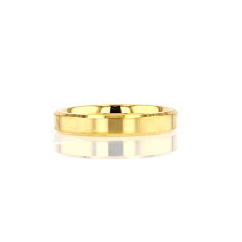 18ct Yellow Gold Gents Wedding Ring Ian Gallacher