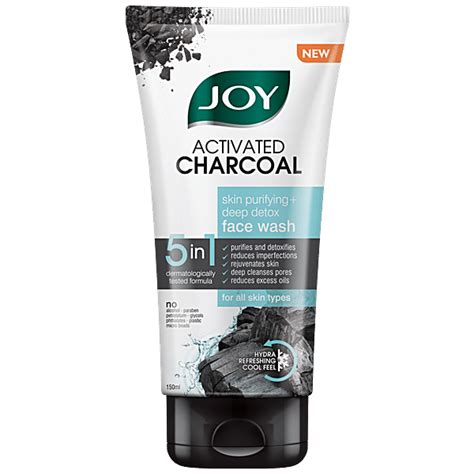 Buy Joy Skin Purifying Deep Detox Face Wash Activated Charcoal