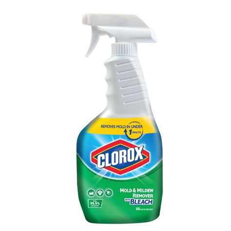 Dustbin Clorox Total Cleans And Disinfects Mold And Mildew Remover With Bleach Spray 500ml Shopee