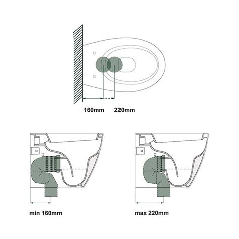 Curva Tecnica Traslata Wc In Pp Per Scarico A Pavimento Centro Edile Srl