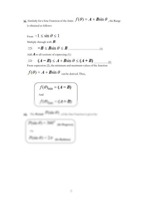 Solution Sketching Graphs Of Trigonometric Functions Study Guide