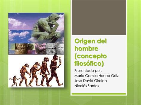 Origen Del Hombre Ppt