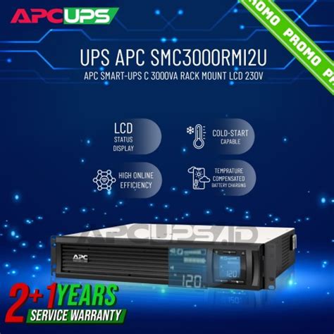 Jual Ups Apc Smc Rmi U Smart Ups C Va Rack Mount Lcd V